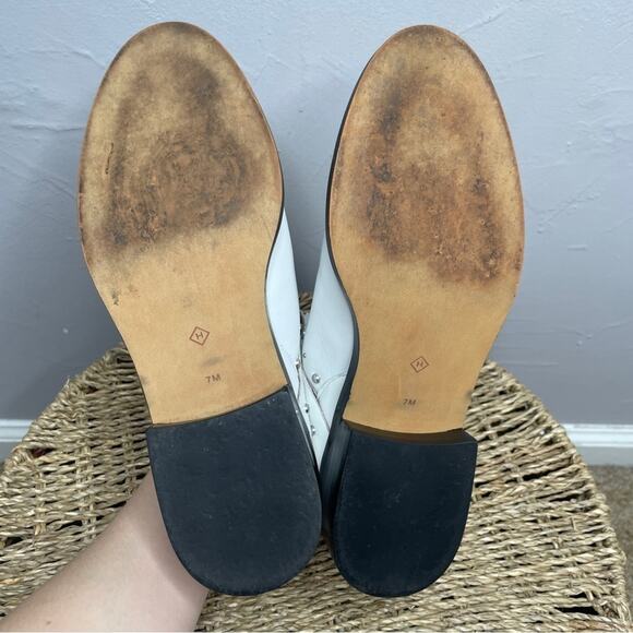 HALOGEN Booties Womens Size 7 Boho Leather Studded Ankle Boots Coastal Cowgirl - Picture 9 of 9